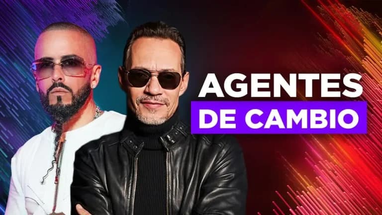 Marc Anthony y Yandel, Agentes de Cambio en Premios Juventud 2026