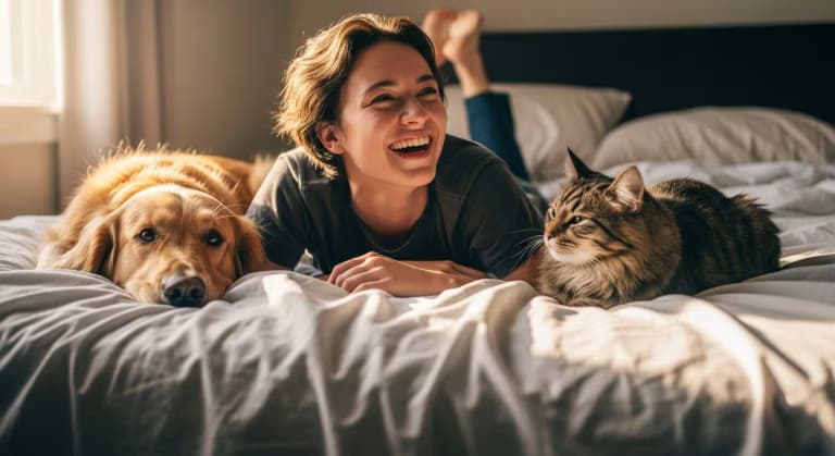 Tener varias mascotas mejora la salud mental y los hábitos diarios
