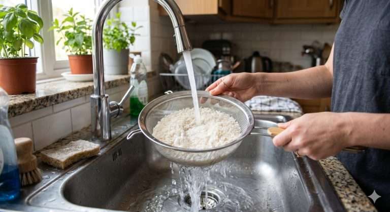 Lavar el arroz: cuándo sí, cuándo no y para qué sirve realmente