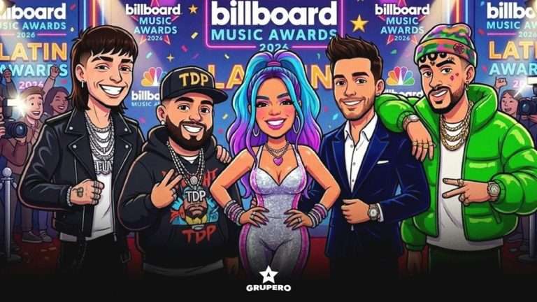 Lista completa de los ganadores en los ‘Billboard Latin Music Awards 2026’